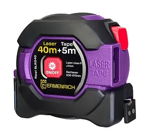 figura di Misuratore laser con flessometro Ermenrich Reel SLR540