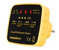 fotografia di Tester per prese elettriche Ermenrich Zing ST30