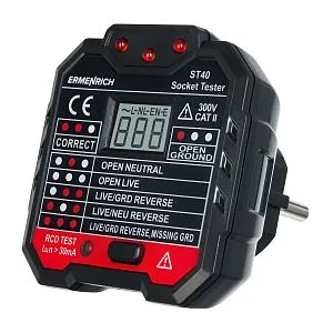 foto di Tester per prese elettriche Ermenrich Zing ST40