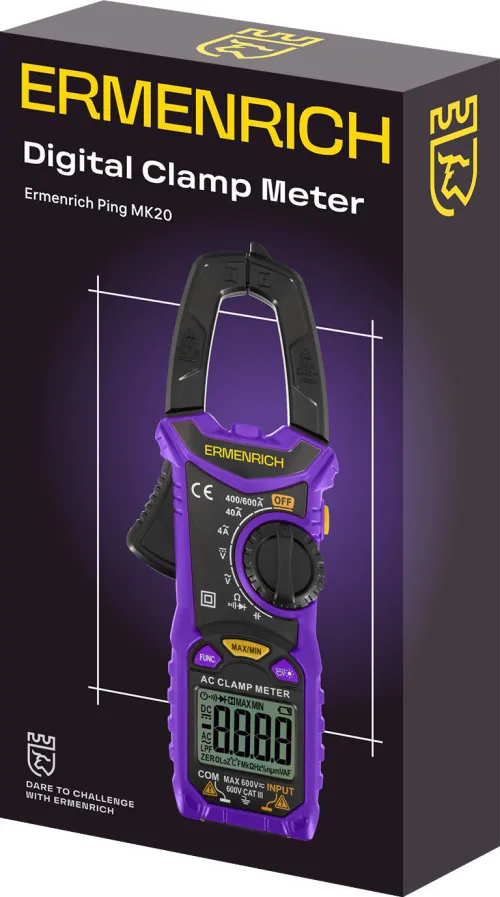 foto di Pinza amperometrica digitale Ermenrich Ping MK20, immagine 2