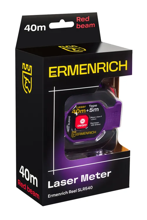 figura di Misuratore laser con flessometro Ermenrich Reel SLR540, immagine 8