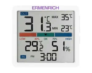 foto di Termoigrometro Ermenrich Report WR10