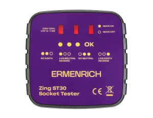 immagine di Tester per prese elettriche Ermenrich Zing ST30