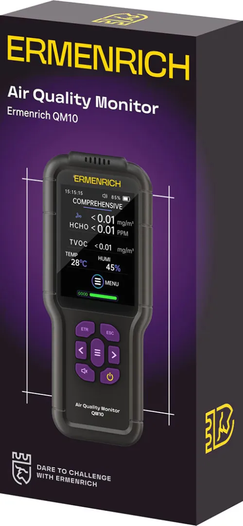 fotografia di Monitor della qualità dell’aria Ermenrich QM10, immagine 2