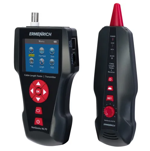 figura di Misuratore di lunghezza dei cavi di rete Ermenrich NetGeeks NL70, immagine 4