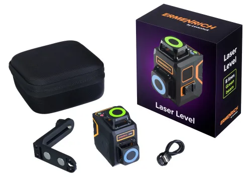 fotografia di Livella laser Ermenrich PRO LV40, nero, immagine 2