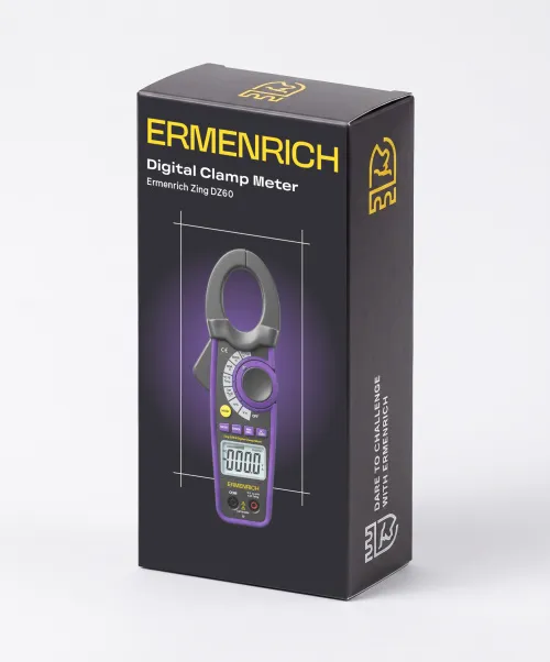 figura di Pinza amperometrica digitale Ermenrich Zing DZ60, immagine 2