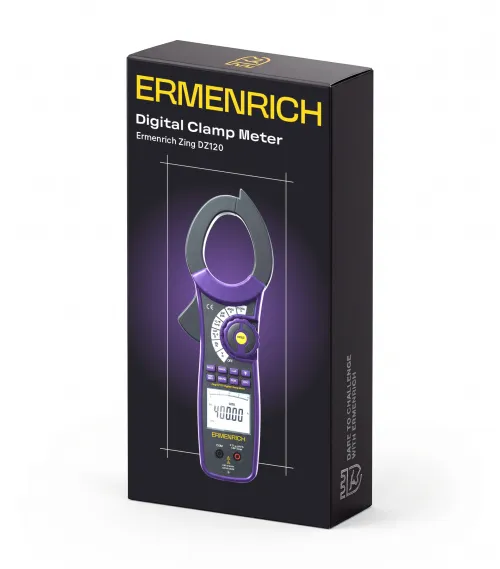 figura di Pinza amperometrica digitale Ermenrich Zing DZ120, immagine 2