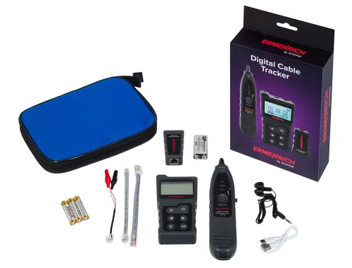 figura di Rilevatore di cavi digitale Ermenrich NetGeeks NP40, immagine 2