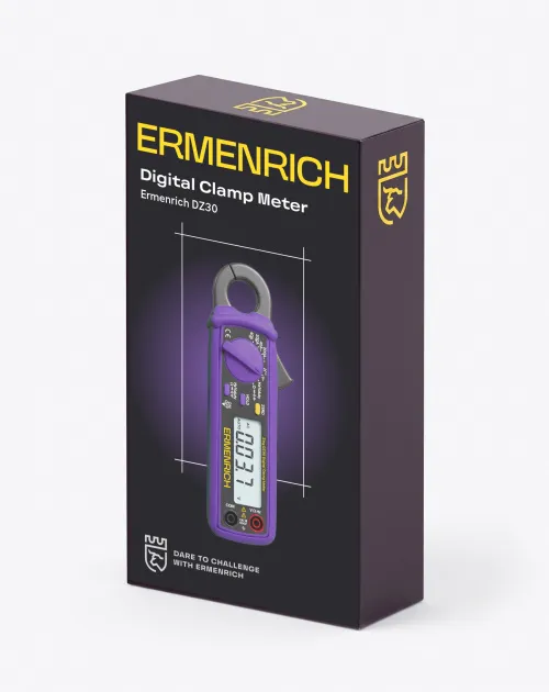 fotografia di Pinza amperometrica digitale Ermenrich Zing DZ30, immagine 2