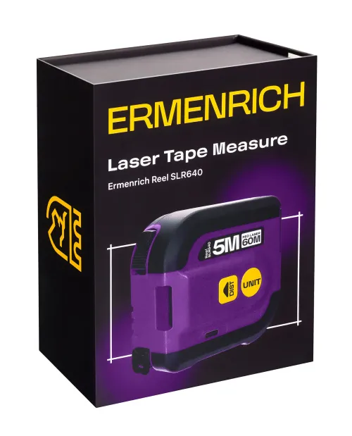 figura di Misuratore laser con flessometro Ermenrich Reel SLR640, immagine 7