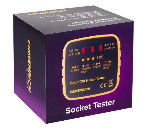 fotografia di Tester per prese elettriche Ermenrich Zing ST30, immagine 5