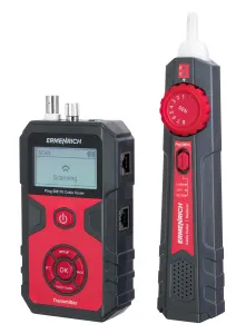 figura di Tester per cavi di rete Ermenrich Ping SM110