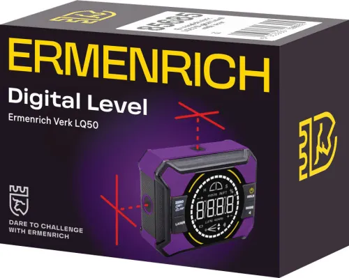 immagine di Livella digitale Ermenrich Verk LQ50, con laser, immagine 2