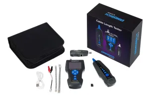 immagine di Misuratore di lunghezza dei cavi di rete Ermenrich NetGeeks NL80