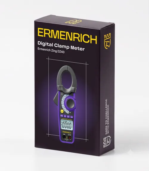 fotografia di Pinza amperometrica digitale Ermenrich Zing DZ40, immagine 2