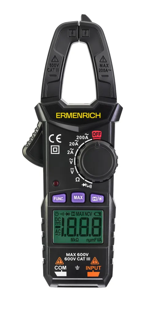 fotografia di Pinza amperometrica digitale Ermenrich Ping MK10, immagine 2