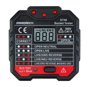 foto di Tester per prese elettriche Ermenrich Zing ST40