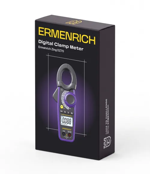 foto di Pinza amperometrica digitale Ermenrich Zing DZ70, immagine 2