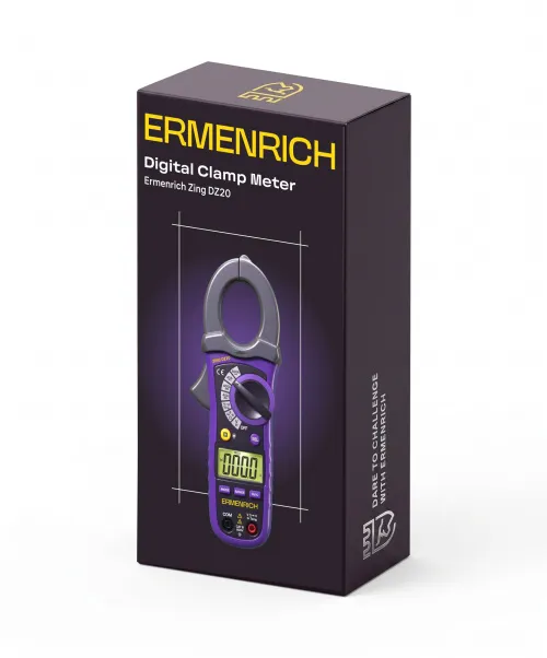 figura di Pinza amperometrica digitale Ermenrich Zing DZ20, immagine 2
