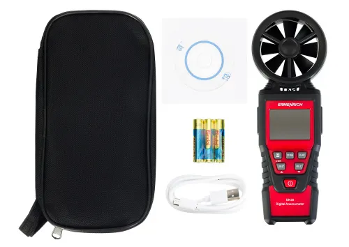 immagine di Anemometro digitale Ermenrich Seek DN30, immagine 7