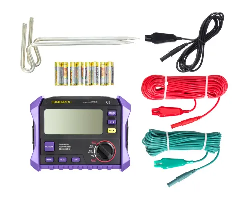 fotografia di Tester per resistenza di terra Ermenrich Ping ET60, immagine 7