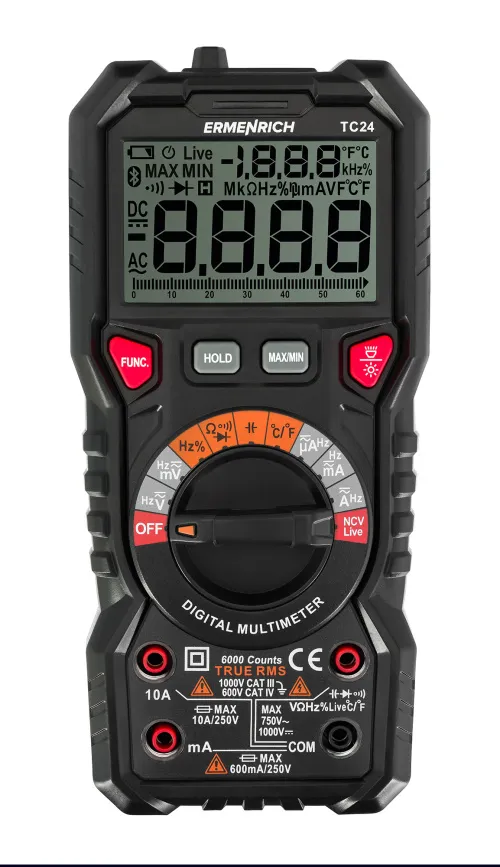 fotografia di Multimetro digitale Ermenrich Zing TC24, immagine 2